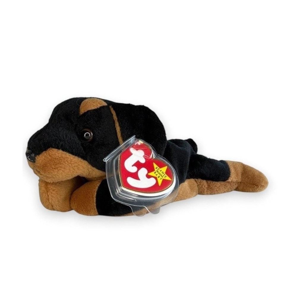 Doby the Doberman Ty Beanie Baby | Loyal Little Guardian | Mint Heart‎ Tag